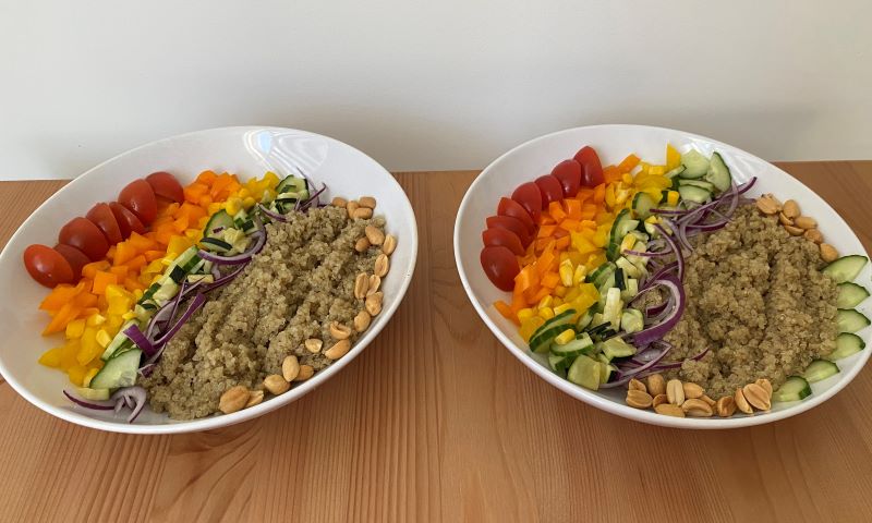 Regenboogsalade