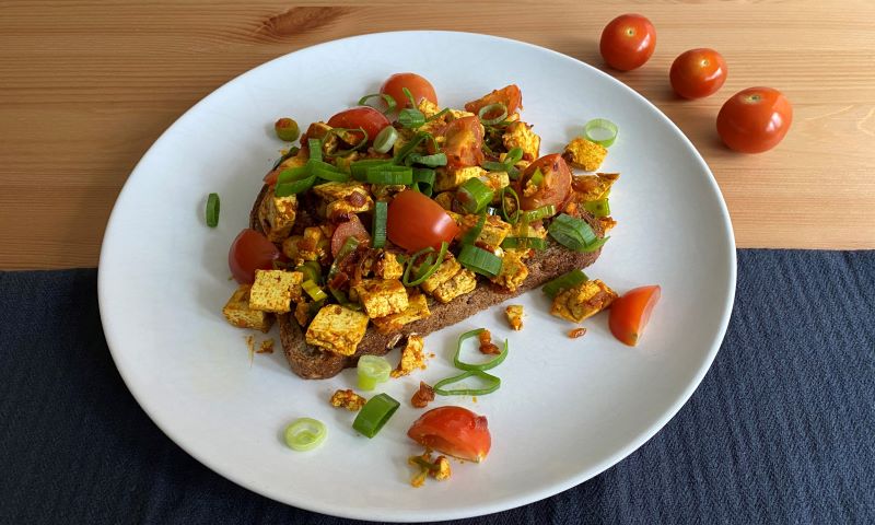 Scrambled tofu